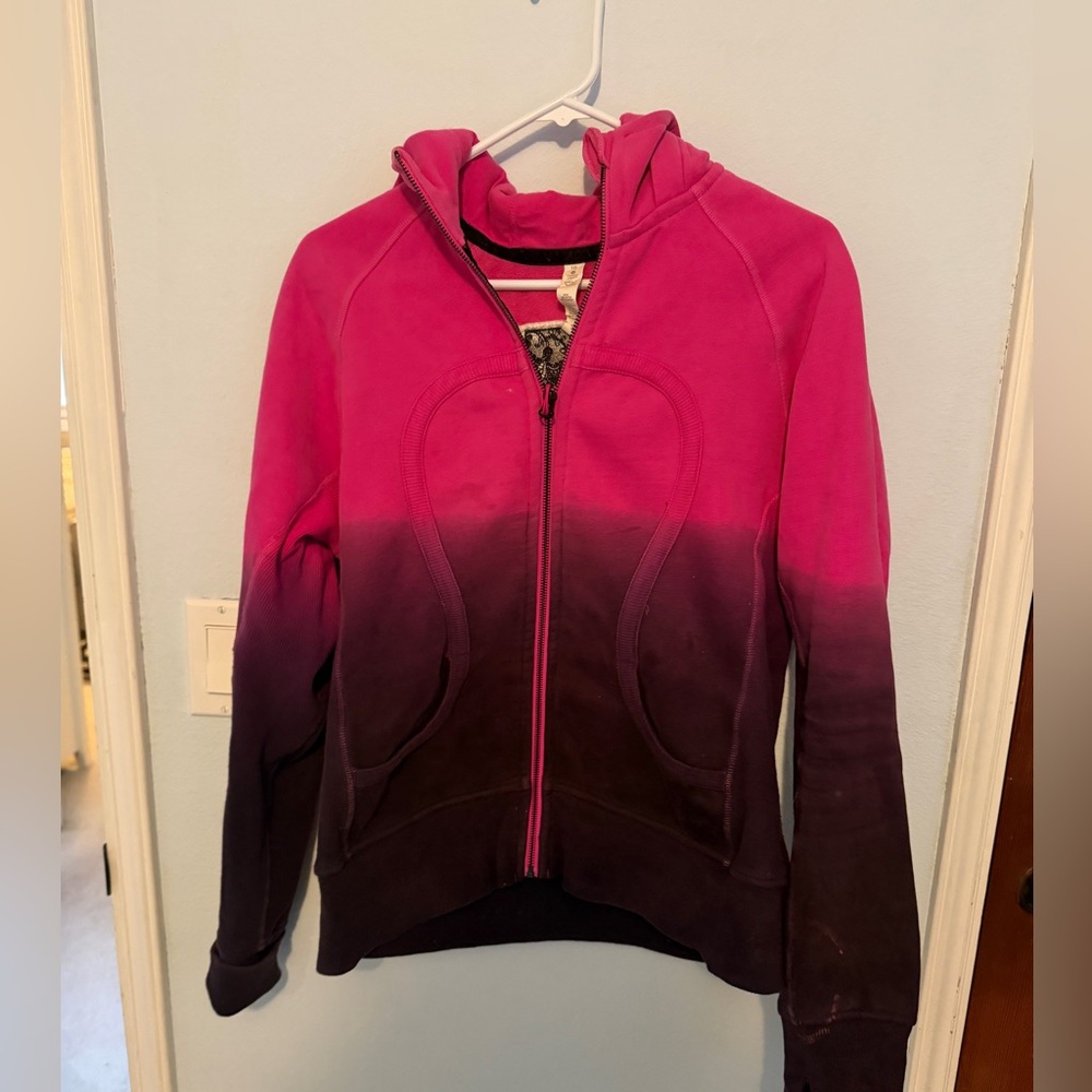 Lululemon Pink and  purple Ombre Hoodie